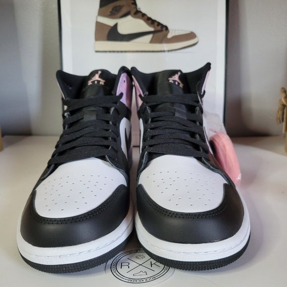 Nike Air Jordan 1 Mid SE Zen Master Black White - Picture 4 of 4